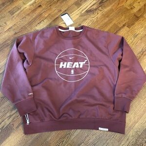NEW Nike NBA Miami Heat crewneck